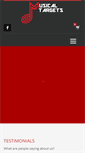 Mobile Screenshot of musicaltargets.com