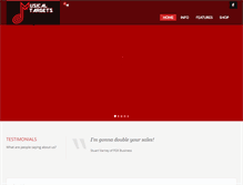 Tablet Screenshot of musicaltargets.com